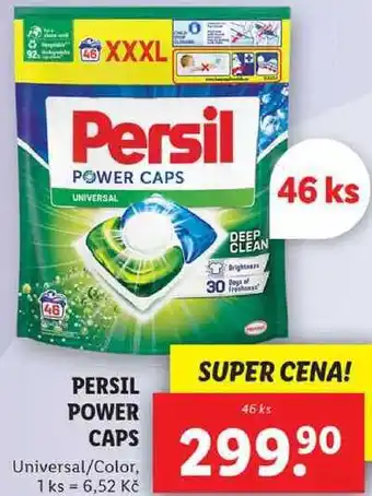 Lidl Persil power caps, 46 ks nabídka