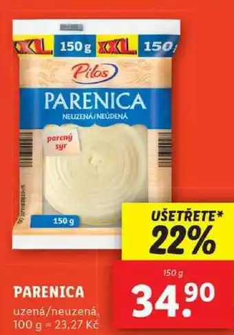 Lidl Parenica, 150 g nabídka