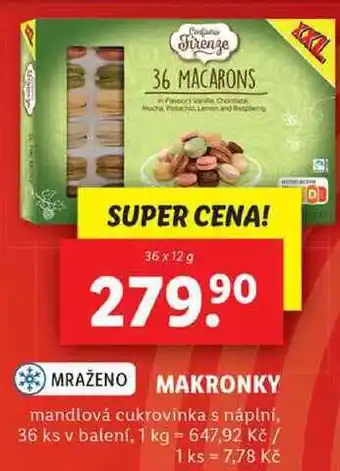 Lidl Makronky, 36x 12 g nabídka