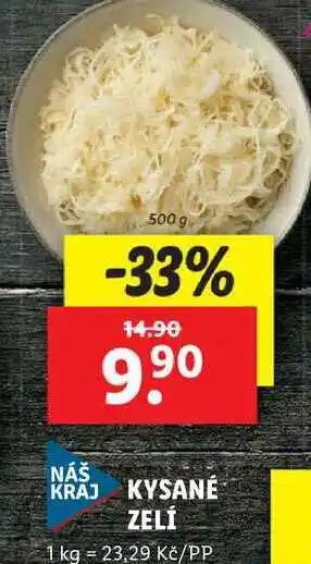 Lidl Kysané zelí, 500 g nabídka