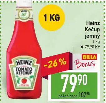 Billa Heinz Kečup jemný nabídka