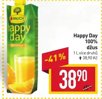 Billa Happy Day 100% džus nabídka