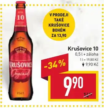 Billa Krušovice 10 nabídka