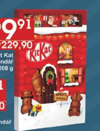 Jip Kit Kat adventní kalendář 208 g nabídka
