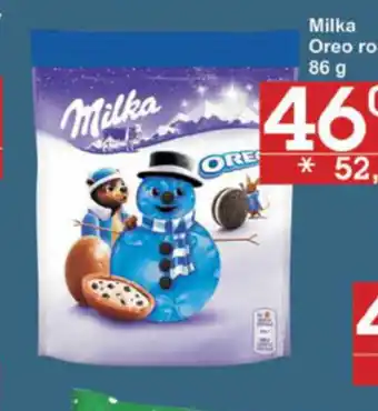 Jip Milka Oreo rounds 86 g nabídka