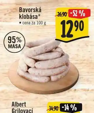 Jip Bavorská klobása nabídka
