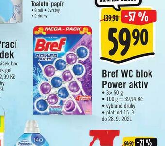 Jip Bref wc blok power aktiv nabídka