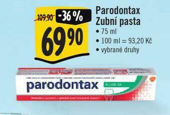 Jip Parodontax zubní pasta nabídka
