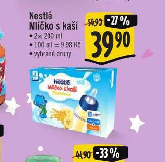Jip Nestlé mlíčko s kaší nabídka