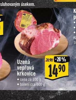 Jip Uzená vepřová krkovice nabídka