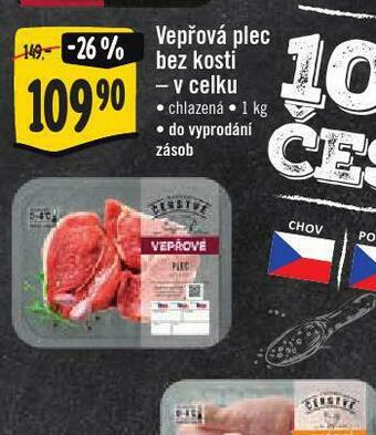 Jip Vepřová plec bez kosti nabídka
