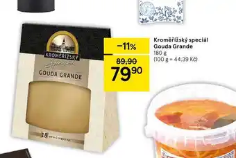 Tesco Kroměřížský speciál gouda grande 180 g nabídka