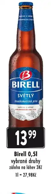 Qanto Birell 0,5L nabídka