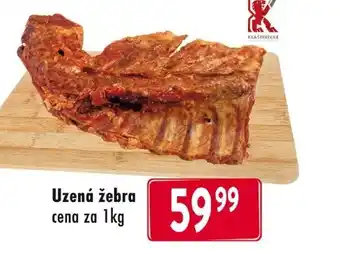 Qanto Uzená žebra cena za 1kg nabídka