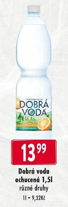 Dobrá voda ochucená 1,5l