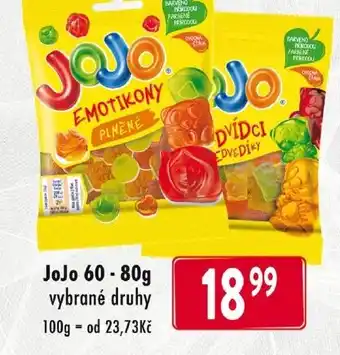 Qanto JoJo 60-80g nabídka