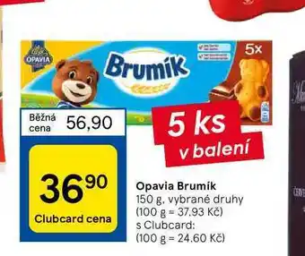 Tesco Opavia brumík 150 g nabídka
