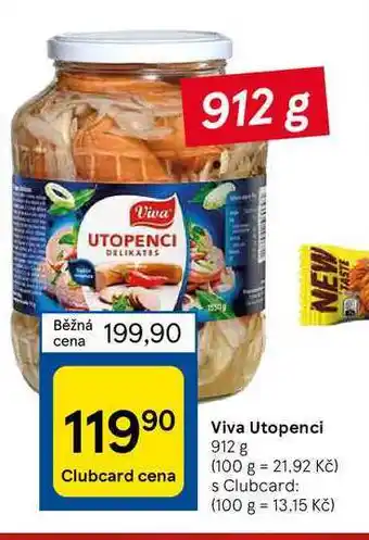 Tesco Viva utopenci 912 g nabídka