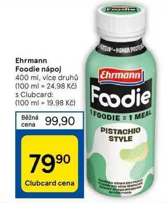 Ehrmann foodie nápoj 400 ml