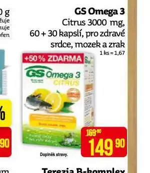 Teta Gs omega 3 nabídka
