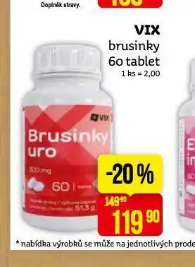 Teta Vix brusinky nabídka