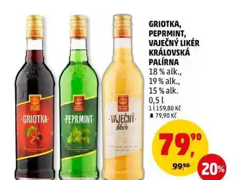 Penny Market Griotka 18% alk., 0,5 l nabídka