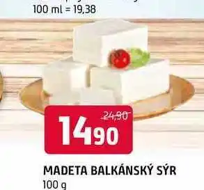Terno Madeta balkánský sýr 100 g nabídka