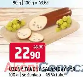 Terno Uzený tavený salámový sýr 100 g nabídka