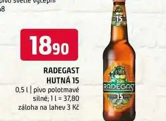 Terno Radegast hutná 15 0,5 l nabídka