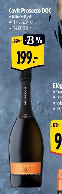 Albert Cavit prosecco doc 0,75 l nabídka