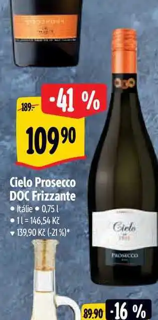 Albert Cielo prosecco doc frizzante 0,75 l nabídka