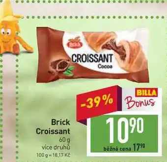 Billa Brick croissant 60 g nabídka
