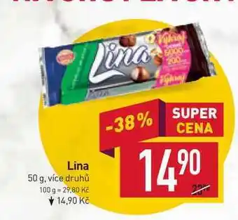 Billa Lina 50 g nabídka