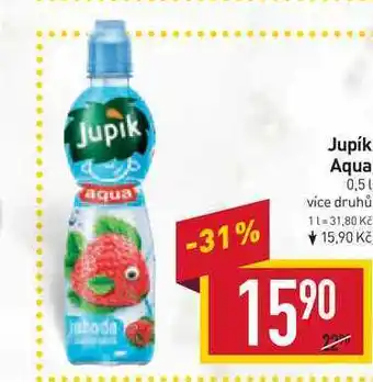 Billa Jupík aqua 0,5l nabídka