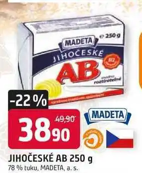 Trefa Madeta jihoceske ab 250 g nabídka