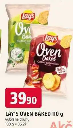Trefa Lay's oven baked 110 g nabídka