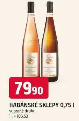 Trefa Habánské sklepy 0,75 l nabídka