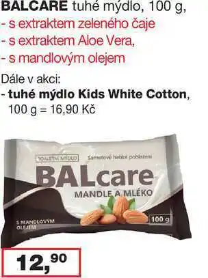 Ráj drogerie Balcare tuhé mýdlo, 100 g nabídka