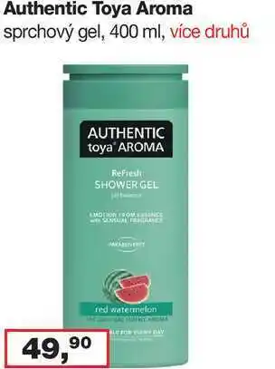Ráj drogerie Authentic toya aroma sprchový gel, 400 ml nabídka