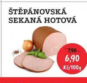RABBIT řeznictví Štěpánovská sekaná hotová 100g nabídka