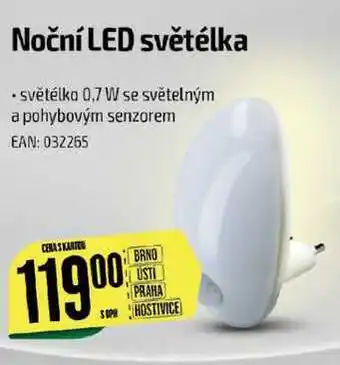 Noční led světélka