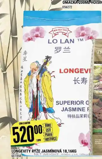 Tamda Foods Longevity ryze jasmínova 18,16kg nabídka