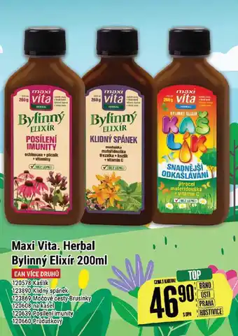 Tamda Foods Maxi vita. herbal bylinný elixír 200ml nabídka