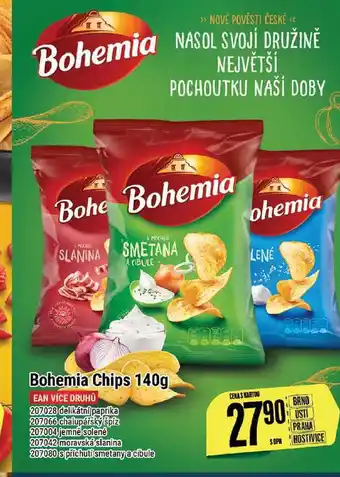 Tamda Foods Bohemia chips 140 g nabídka