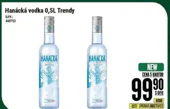 Hanácká vodka 0,5l trendy
