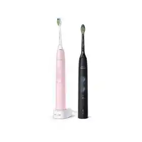 Datart Set zubních kartáčků philips sonicare 4500 hx6830/35 černý/růžový nabídka