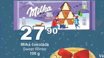 Jip Milka čokoláda sweet winter 100 g nabídka