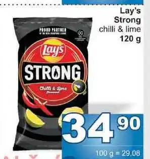 Jip Lay's strong chilli & lime 120 g nabídka