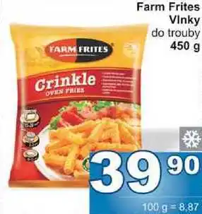 Jip Farm frites vlnky do trouby 450 g nabídka