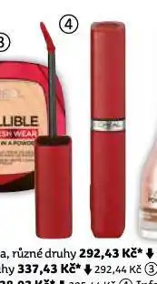 Teta Loreal paris rtěnka nabídka